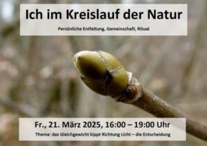 Eventbild - Ich im Kreislauf der Natur: Frühlings (Beziehungsthemen und Partnerschaft) von Jörg Eger